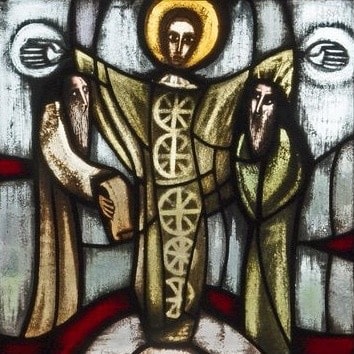 Vitrail de la Transfiguration Eglise de Taizé